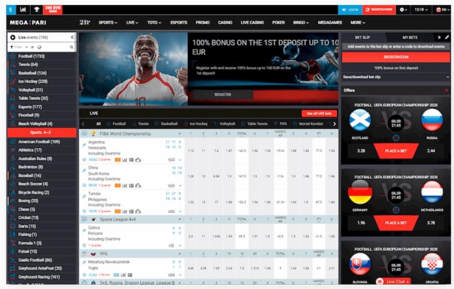 Megapari Gutscheincode für das Willkommensangebot