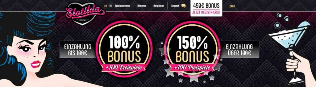 slotilda bonus code