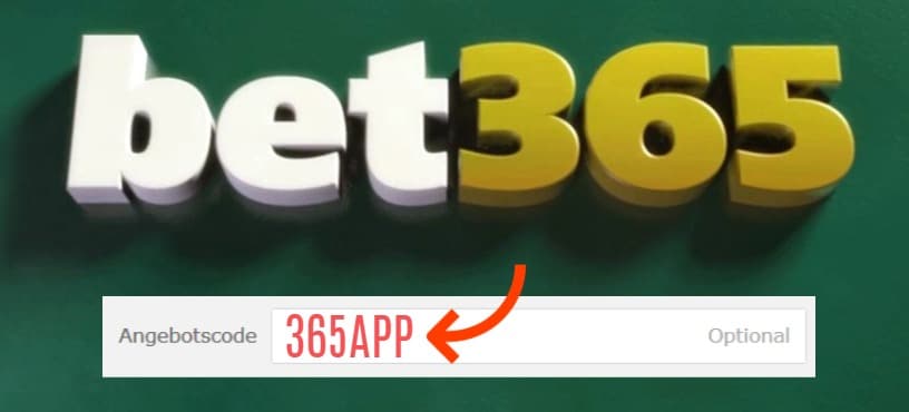 Bet365 angebotscode