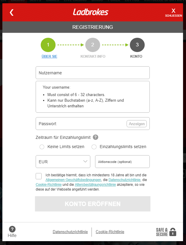 Aktionscode Von Ladbrokes Aktionscode Von Ladbrokes