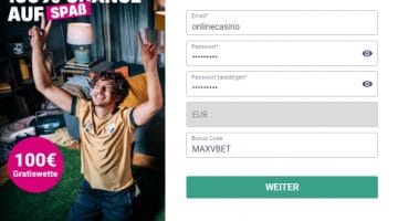 Vbet Bonus Code 2024 MAXVBET: bis zu 100€ Freiwette
