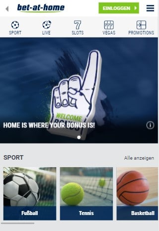 bet at home app